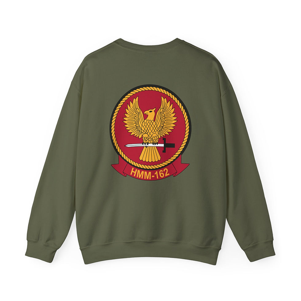 Thumbnail: HMM-162 (Marine Medium Helicopter Squadron 162), USMC, Marine Corps Sweater