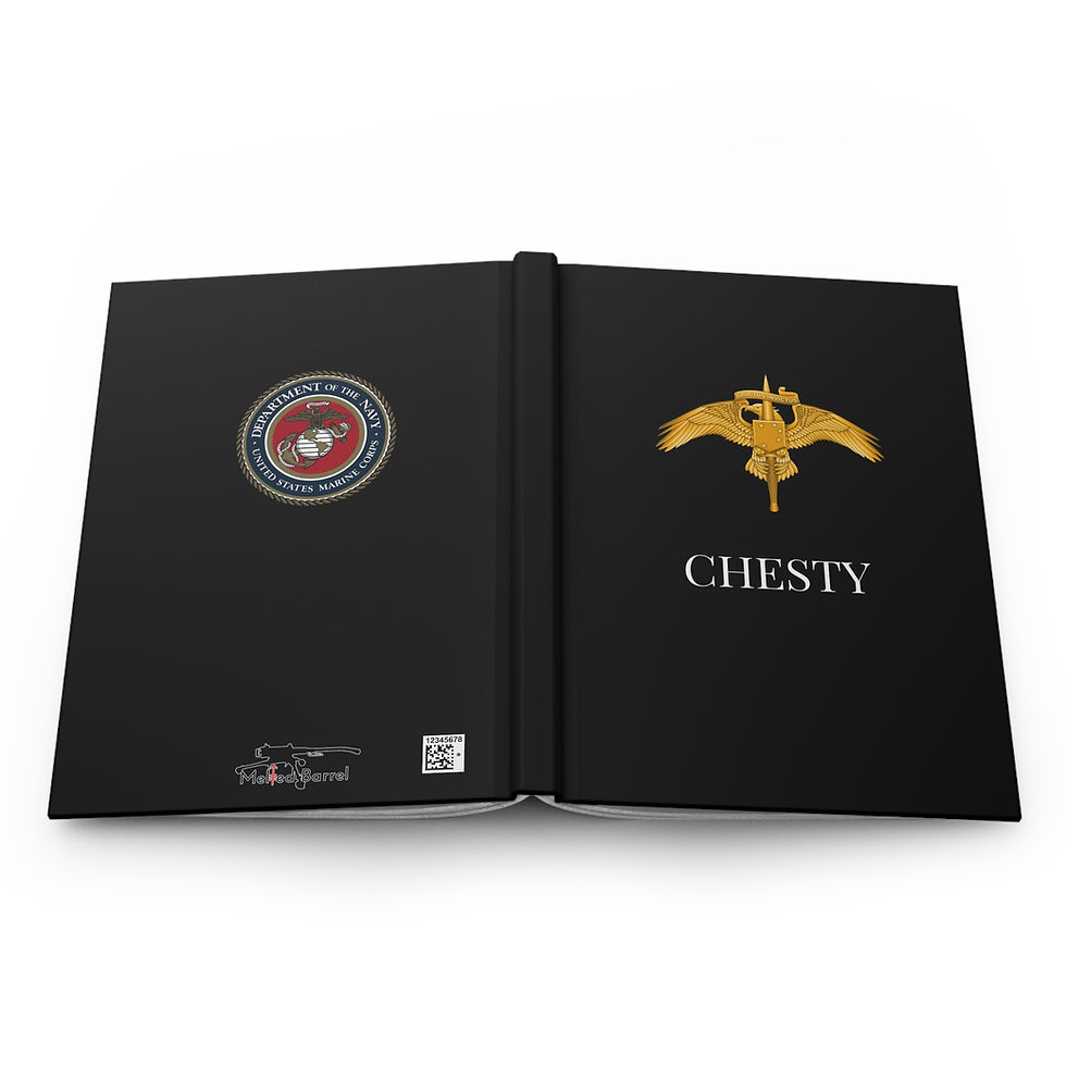 Thumbnail: MARSOC Personalizable Hardcover Journal Matte