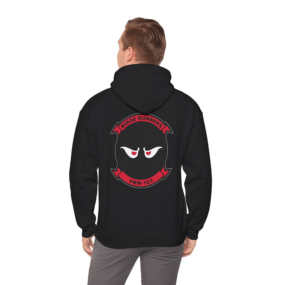 Thumbnail: VMM-163 (MARINE MEDIUM TILTROTOR SQUADRON 163), MAG-16, MARINE CORPS HOODIE