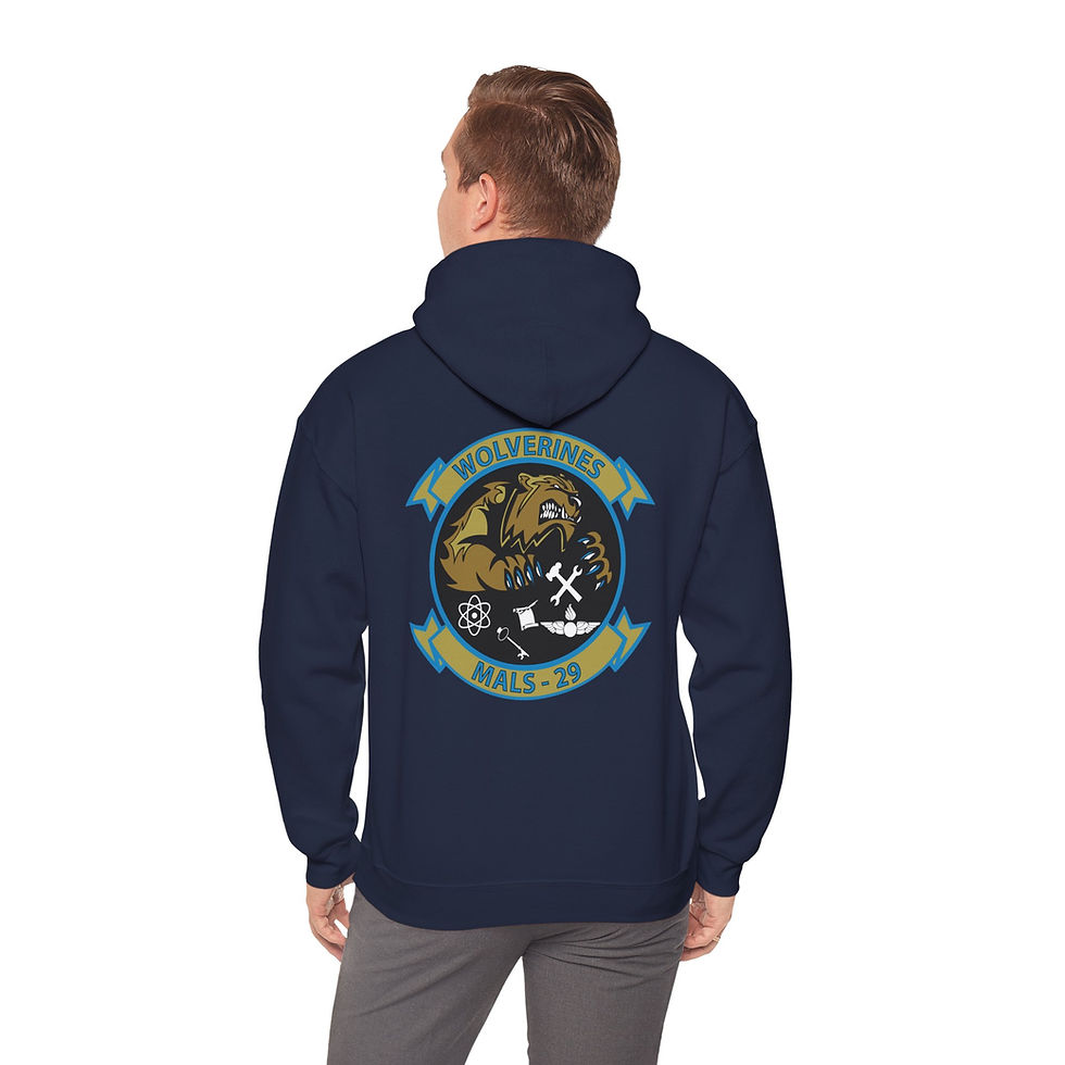 Thumbnail: MALS-29 (MARINE AVIATION LOGISTICS SQUADRON 29), MAG-29, MARINE CORPS HOODIE