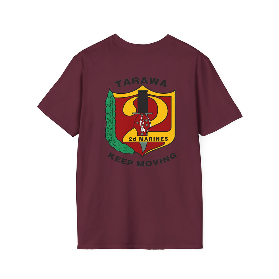 Thumbnail: 2d Mar Reg (2d Marine Regiment), II MEF, Marine Corps T-Shirt 