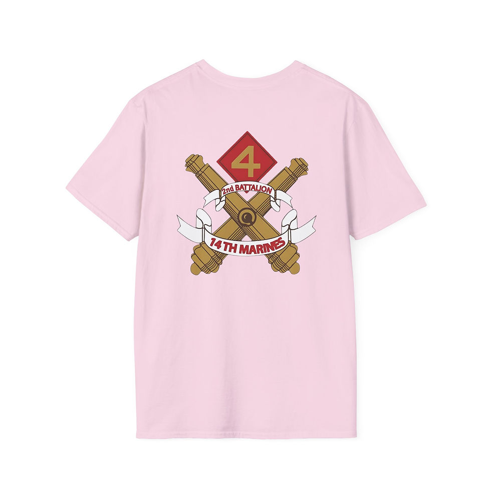 Thumbnail: 2/14, 4TH MAR DIV, Marine Corps T-Shirt 