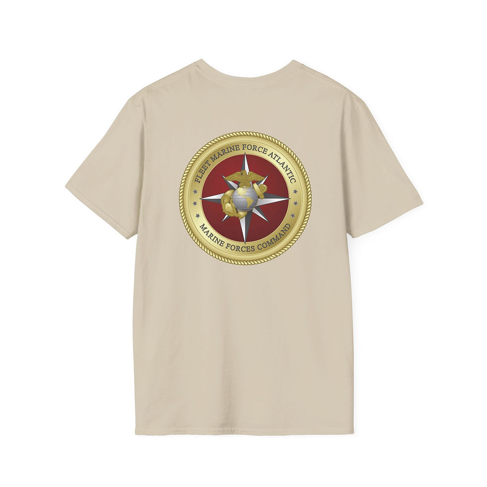 Thumbnail: FLEET MARINE FORCE ATLANTIC (FMFLANT), MARFORCOM, Marine Corps T-Shirt 