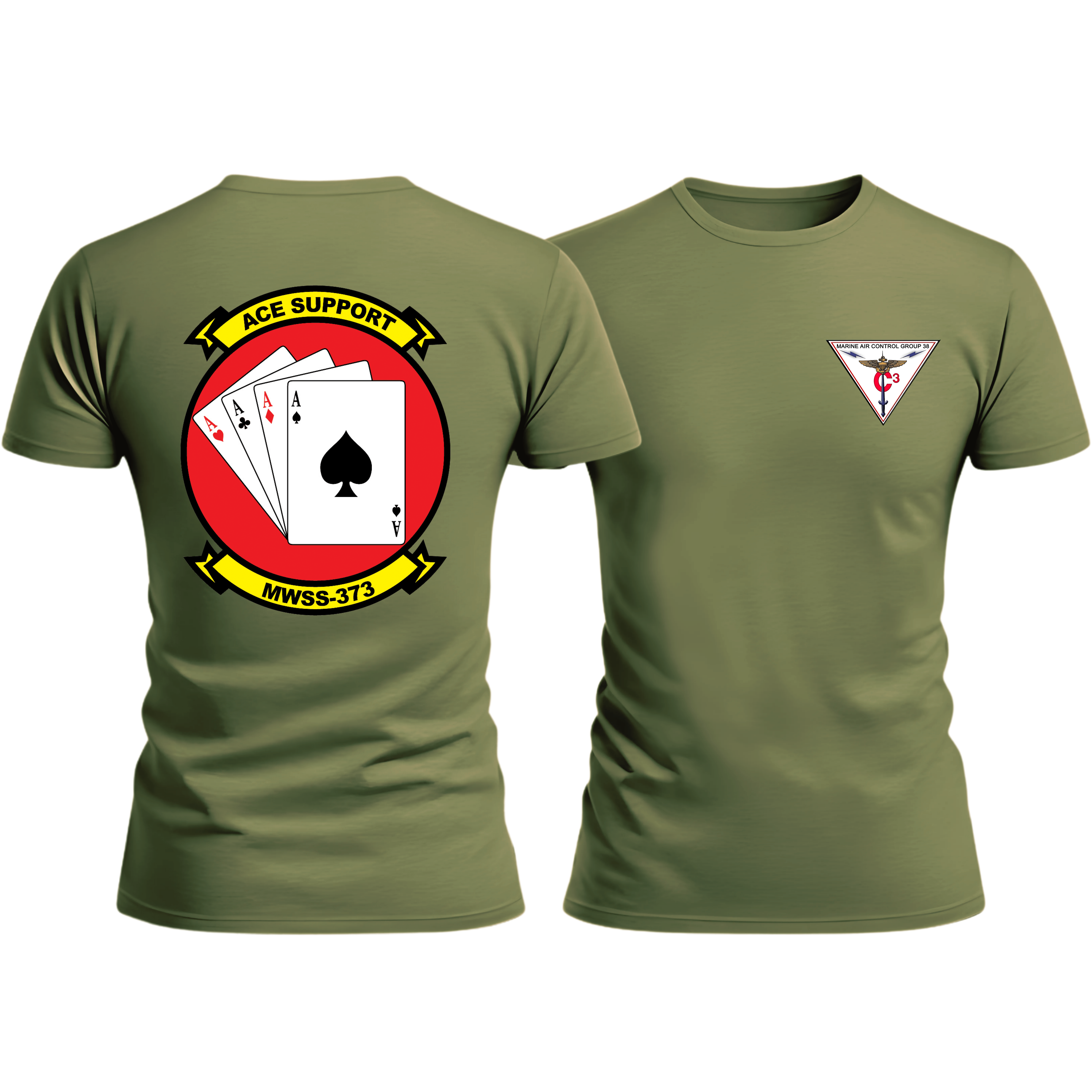 MWSS-373, MACG-38, Marine Corps T-Shirt