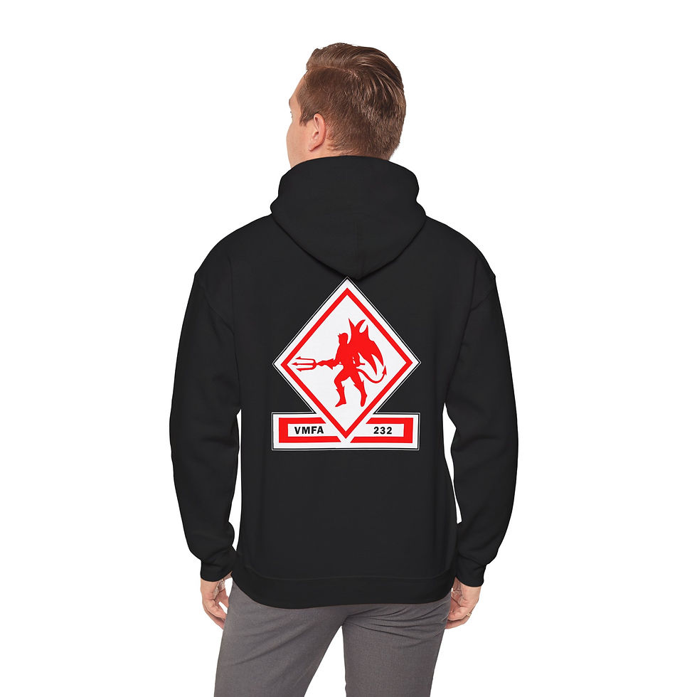 Thumbnail: VMFA-232 (MARINE FIGHTER ATTACK SQUADRON 232), 3RD MAW, MARINE CORPS HOODIE