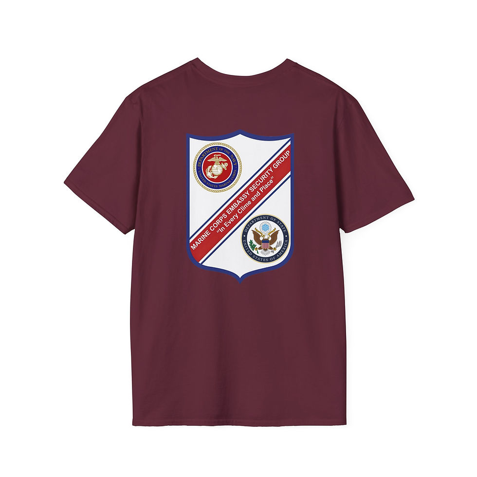Thumbnail: Marine Corps Embassy Security Group (MCESG/MSG), USMC, Marine Corps T-Shirt
