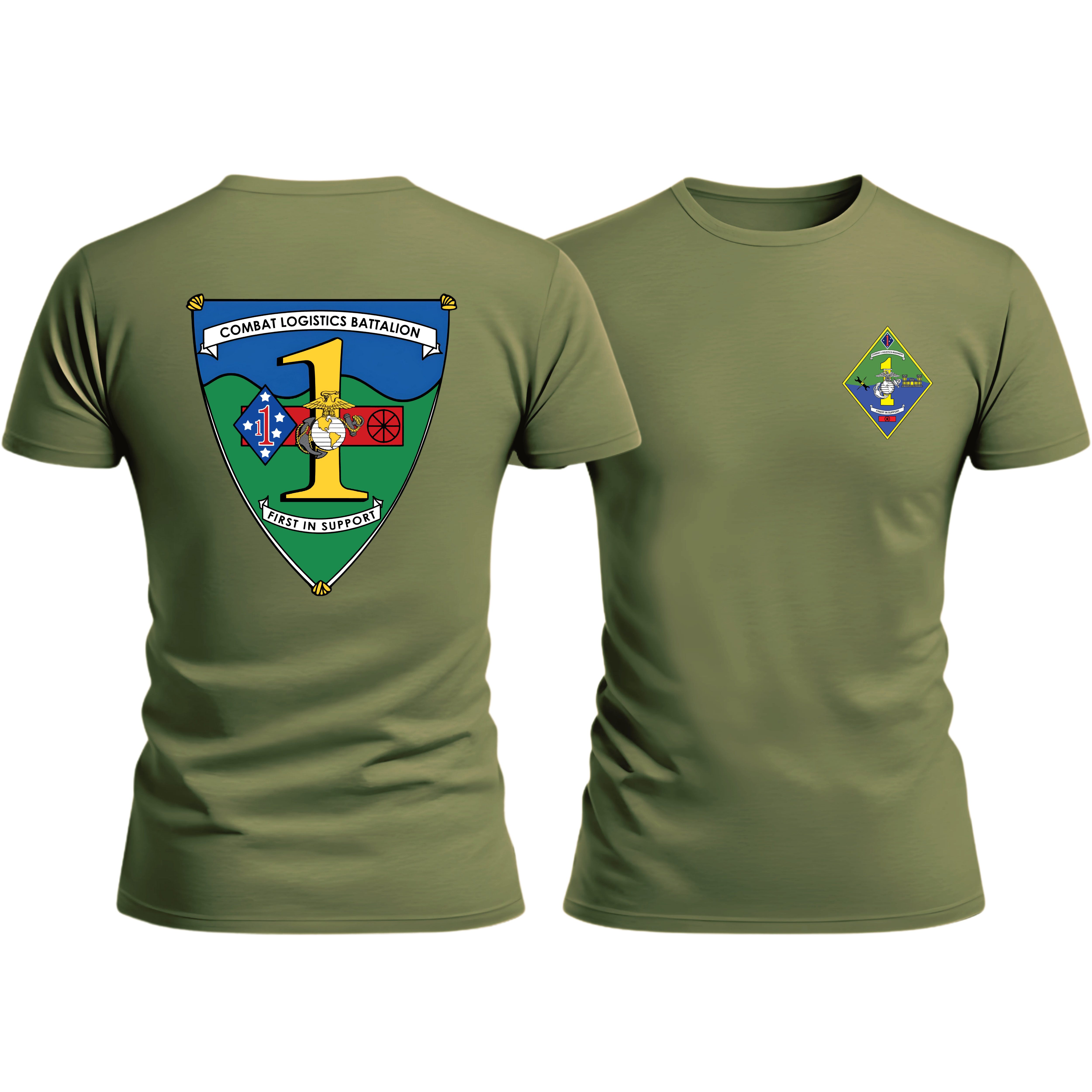 CLB 1, CLR-1, Marine Corps T-Shirt