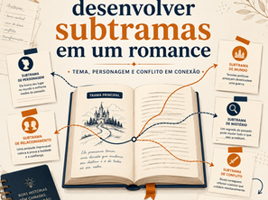 Como criar e desenvolver subtramas em um romance