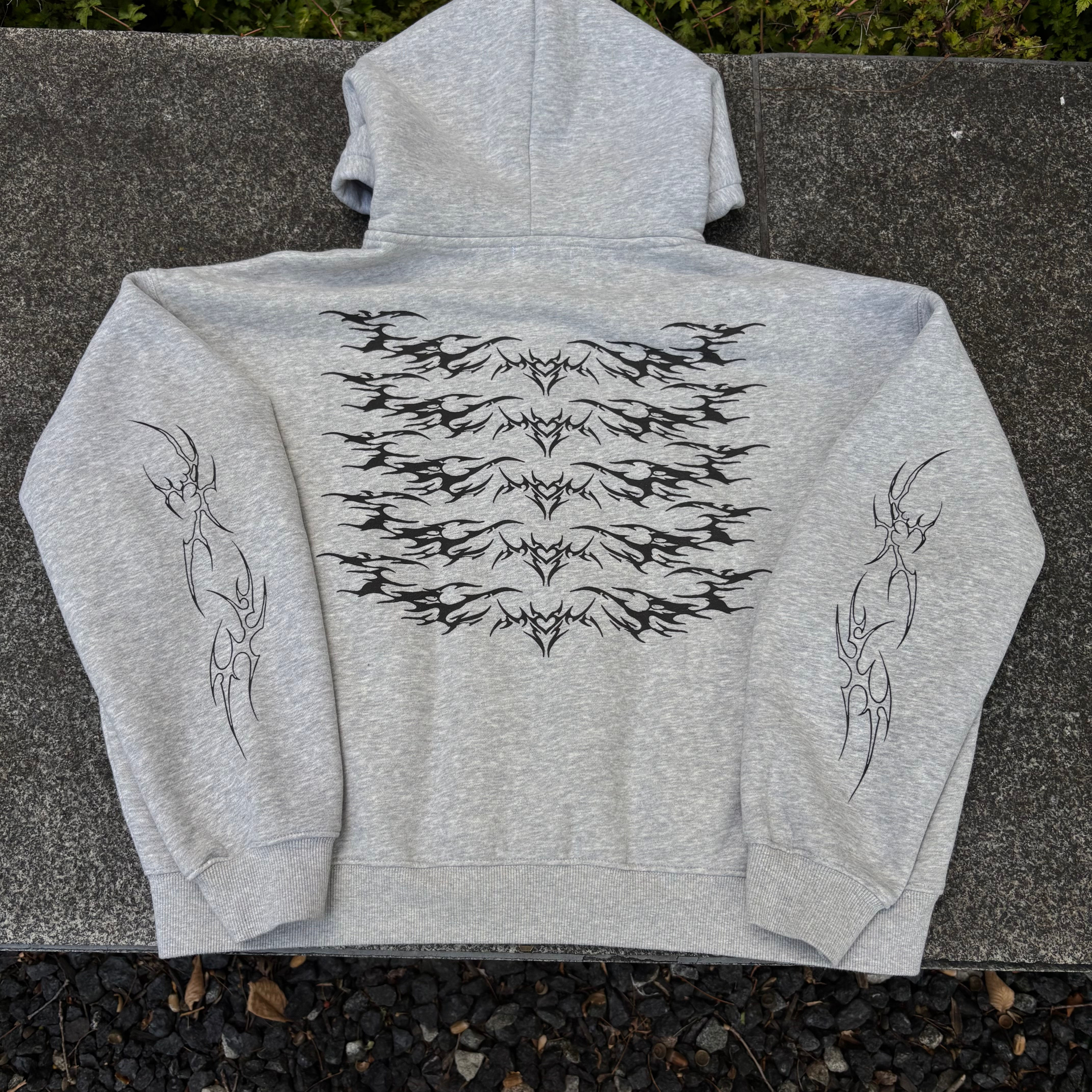 “G4LLERY” Zip up hoodie