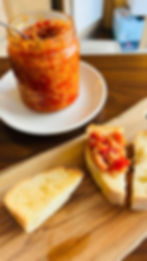 スカレーア風のブルスケッタ Bruschetta Scalea style