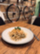 桜エビとイタリアンパセリのパスタ