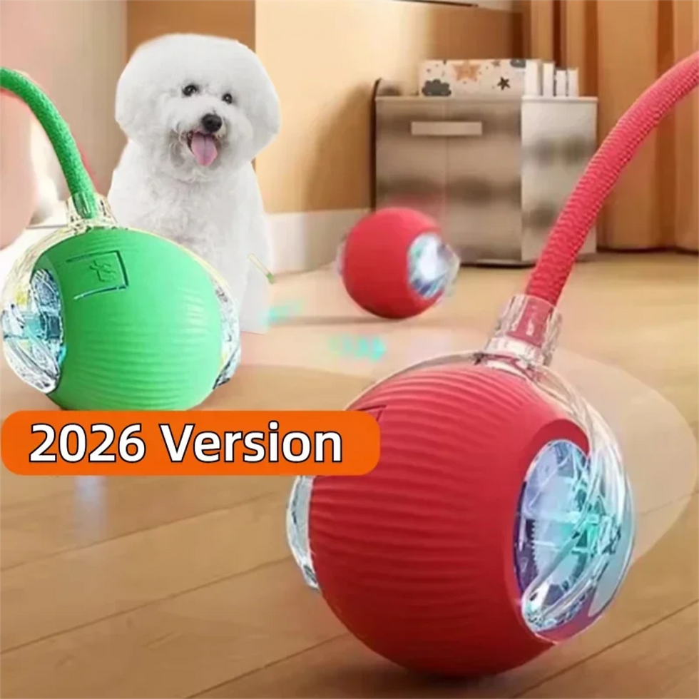 Thumbnail: New Dog Interactive Ball Toy,Automatic Rolling Dog Ball Rechargeable,Smart Puppy
