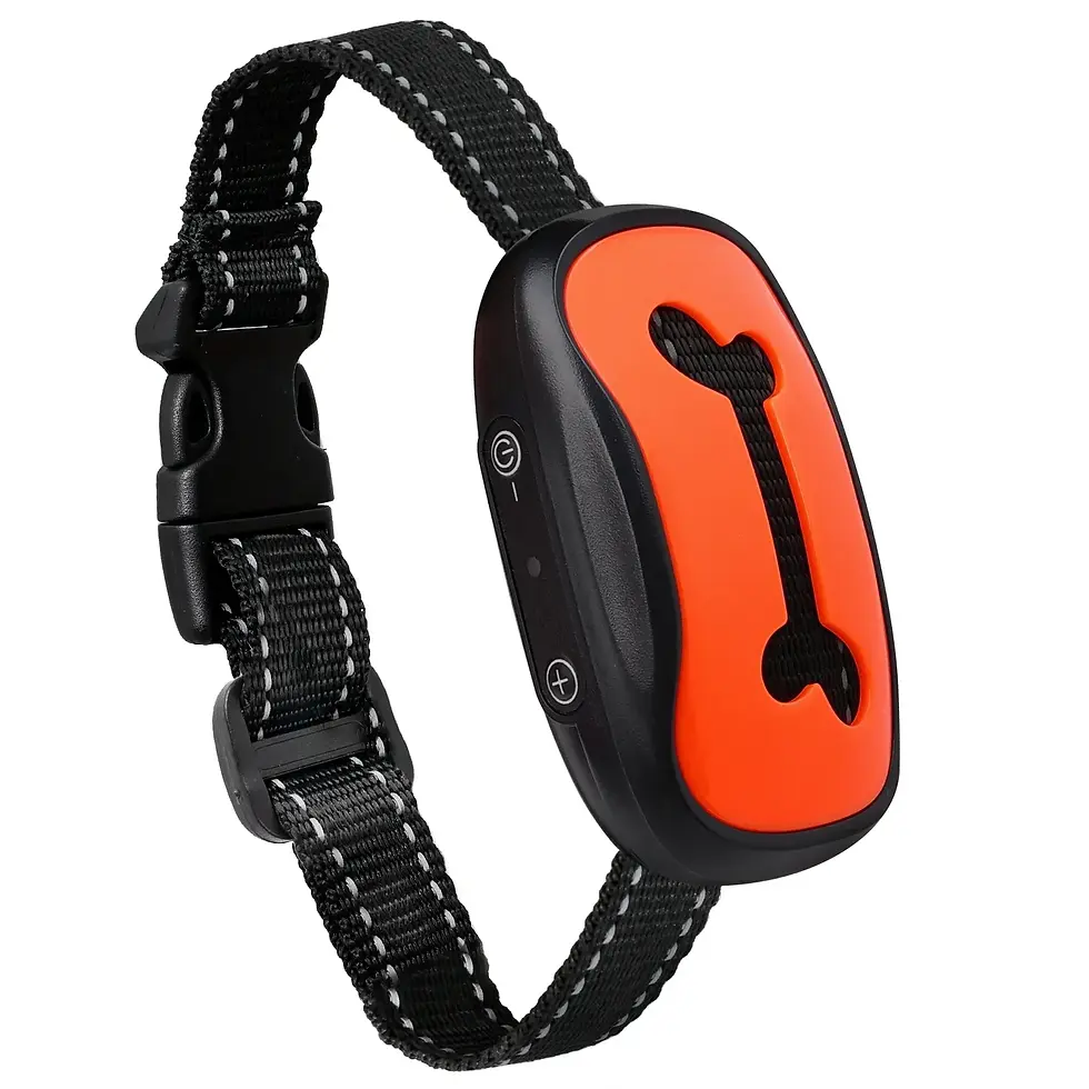 Thumbnail: Pet Dog Anti Barking Device USB Rechargeable Dogs Training Collar Ultrasonic Sto
