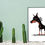 Thumbnail: Doberman pinscher A4 customised art print