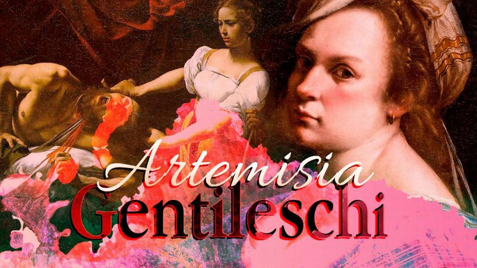 Artemisia Gentileschi, la lucha de una pintora.