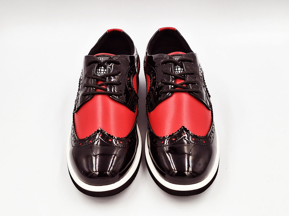 サムネイル： NJ-208 “ELEFUNK” LONG-WING-TIP BROGUE SHOES