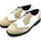 サムネイル： 【在庫】BK-206 “ELEFUNK” (BEIGIE X WHITE) BROGUE SHOES（Smooth）