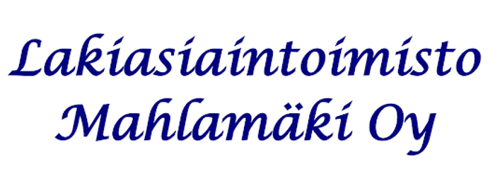 Lakiasiaintoimisto Mahlamäki Oy