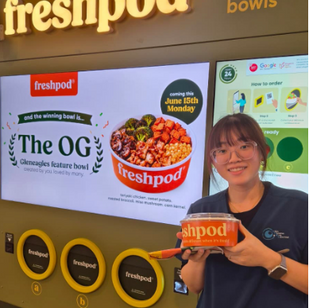 Meet Hui Li, winner of our “Name Your Own Bowl” competition at Gleneagles Hospital, Singapore.