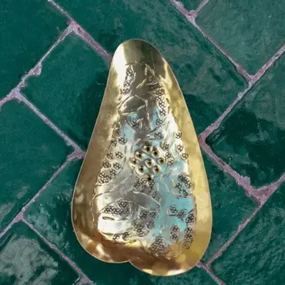 Thumbnail: HEART | Messing zeepbakje goud