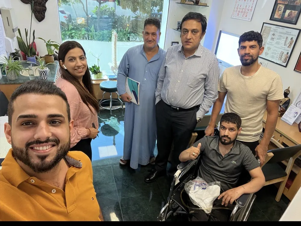 متابعة الزيارة داخل العيادة