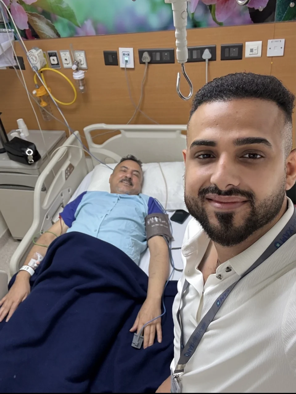 زيارة المريض في غرفته