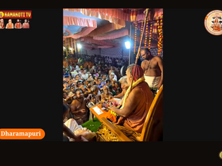Anugraha Bhashanam in Dharmapuri by Sri Periyava