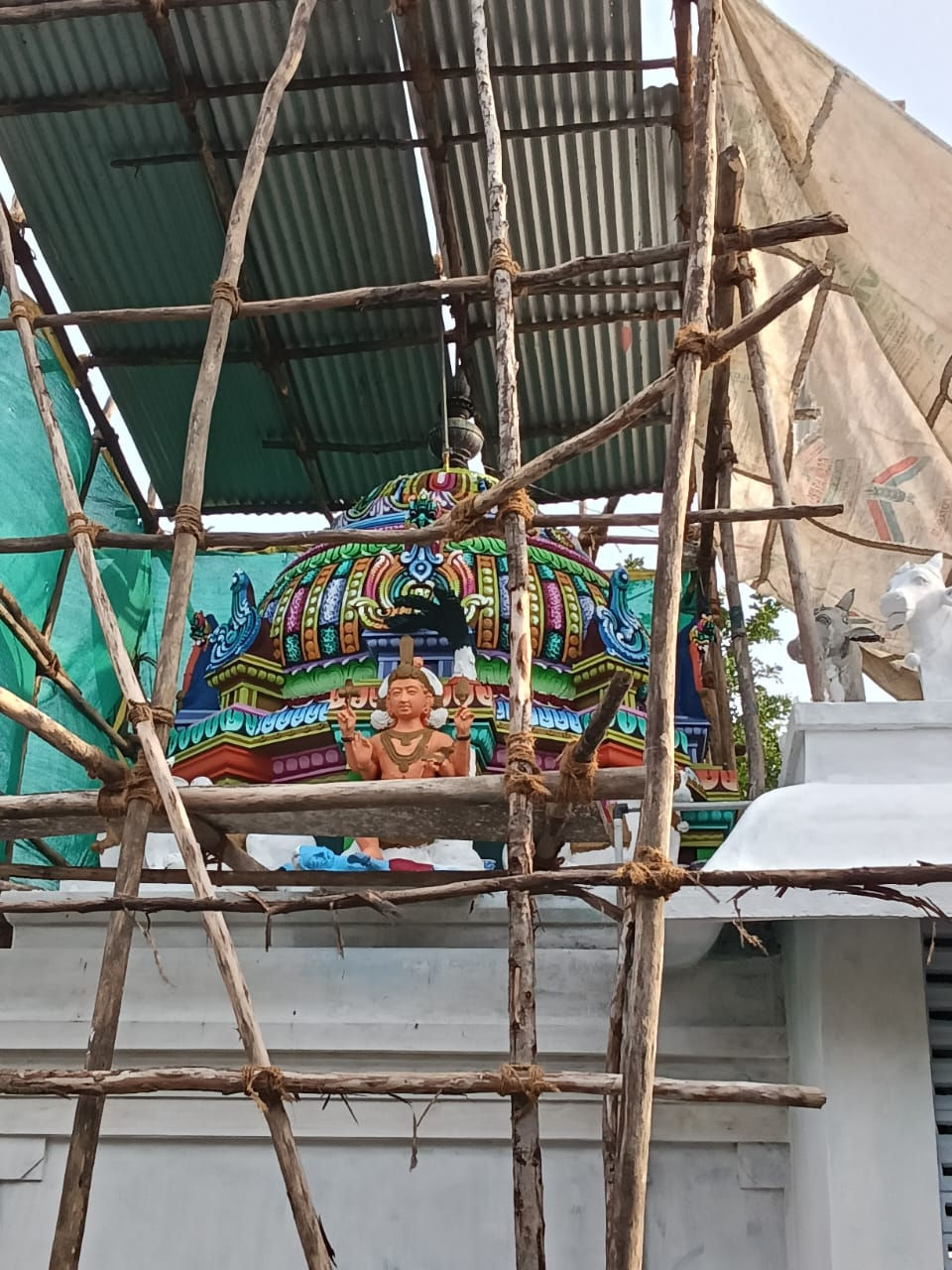  Kumbabhishekam -  Sri VajrapureeswararTemple at Olimathi village