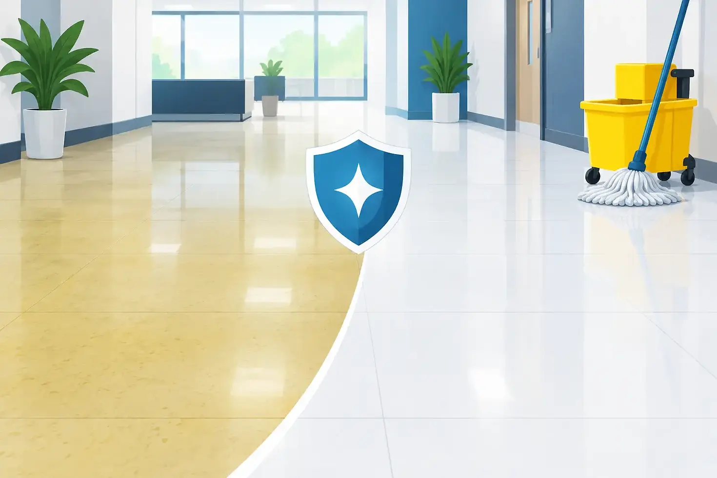 How to Prevent VCT Floor Yellowing in Facilities