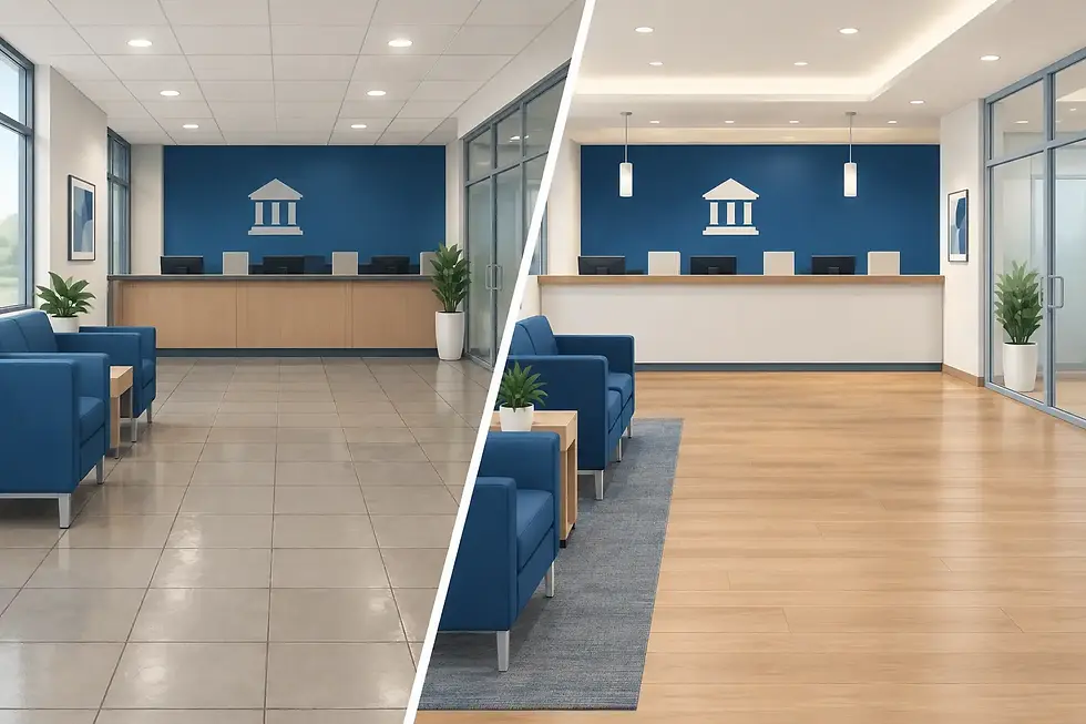 A Bank Branch Flooring Renovation Example