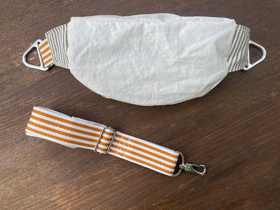 Miniaturbild: Crossbody Bag mini „Curry blau“