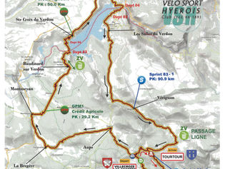 LES BOUCLES DU HAUT VAR 2022 - CIRCULATION DES VEHICULES PERTURBEE