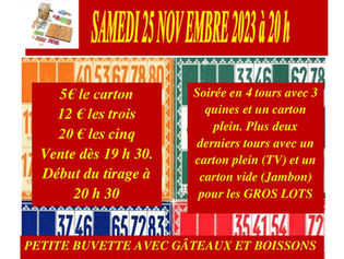 SOIREE LOTO - CLUB LEO LAGRANGE AMPUSIAN