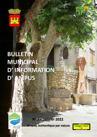 BULLETIN MUNICIPAL D'INFORMATION D'AMPUS N°7 JANVIER 2022