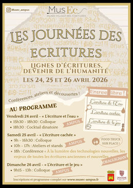 LES JOURNEES DES ECRITURES D’AMPUS
