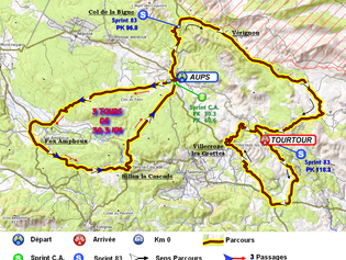 LES BOUCLES DU HAUT VAR 2021