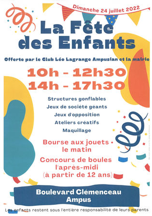 LA FETE DES ENFANTS