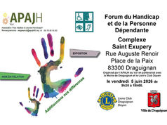 FORUM DU HANDICAP ET DE LA DEPENDANCE
