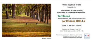 Exposition "Territoires" par Doriane Boilly