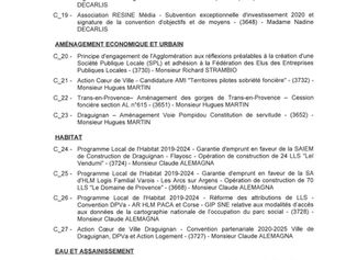 CONSEIL D'AGGLOMERATION