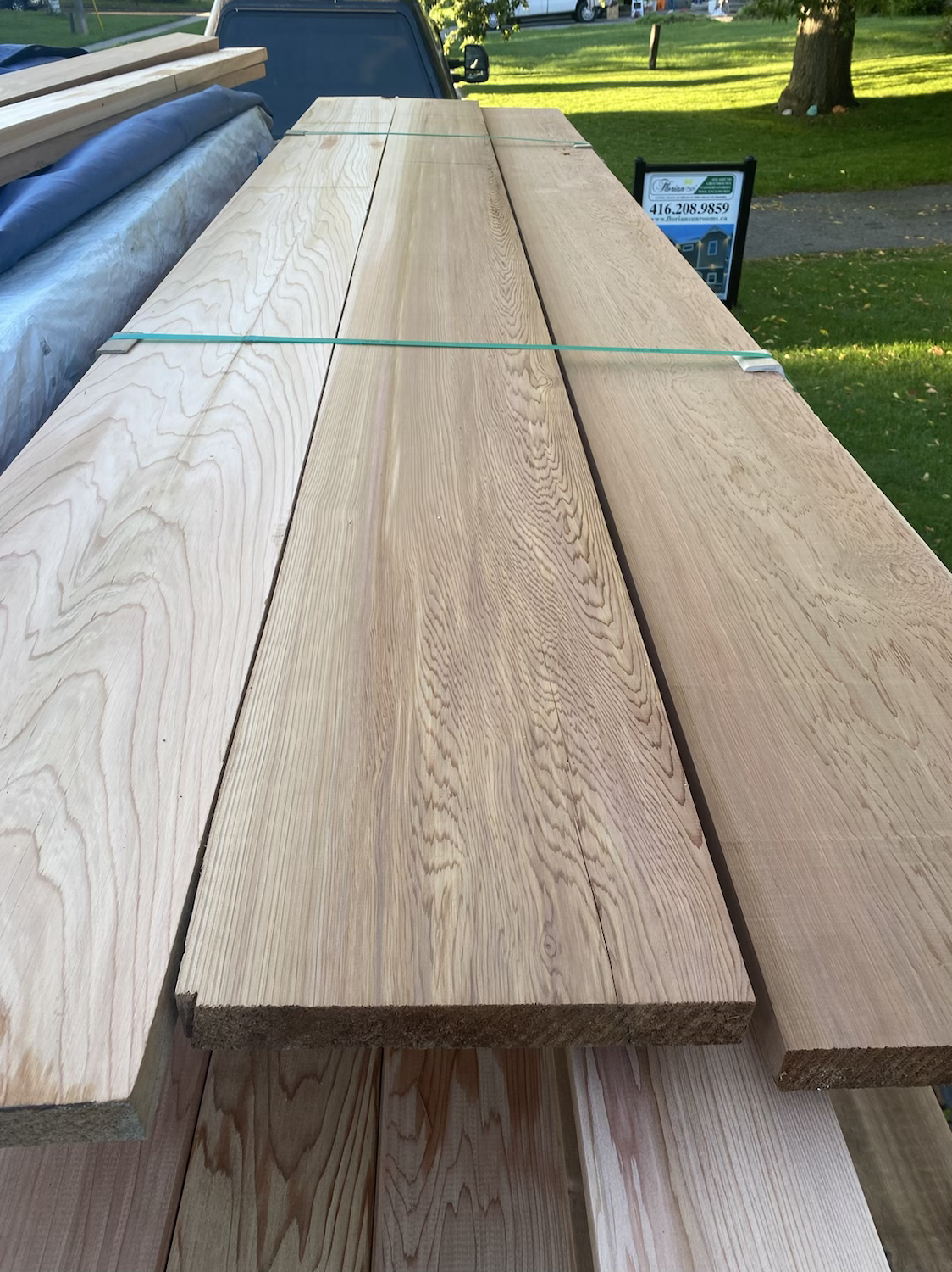 2x12 Clear Cedar — product view 1