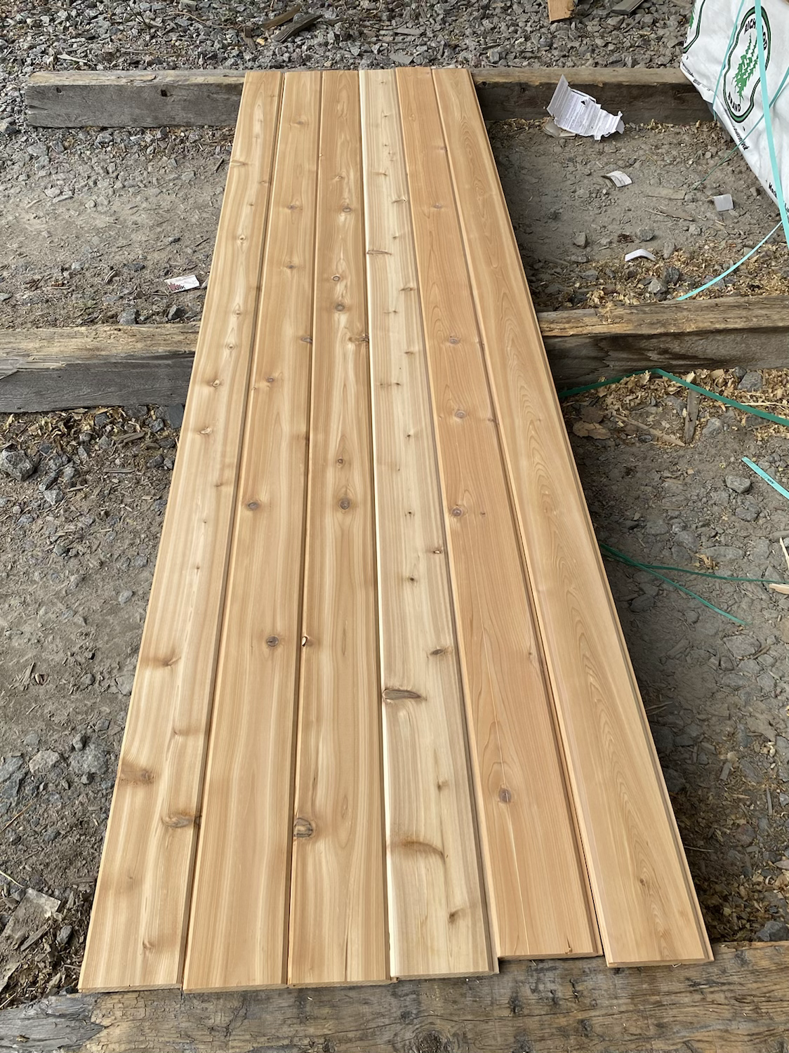 1x6 Cedar T&G - Tight Knot Grade — product view 2