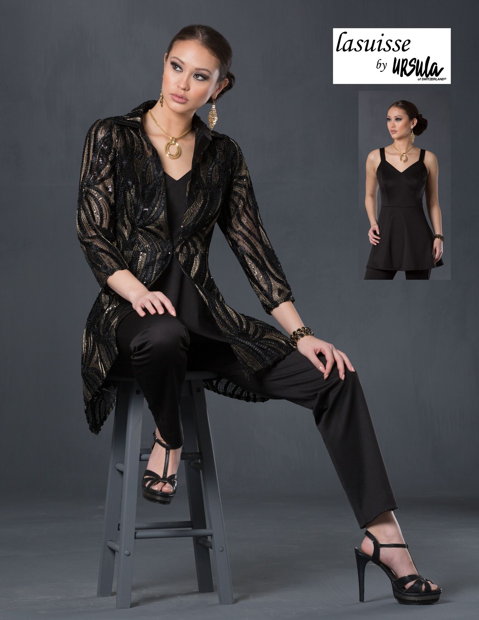 ursula pantsuits