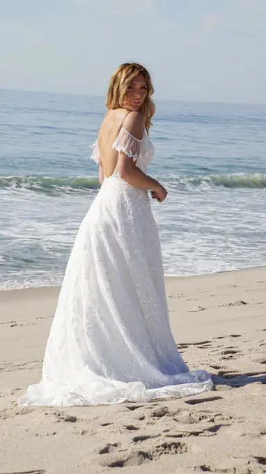 beach bridal dress, Albany NY