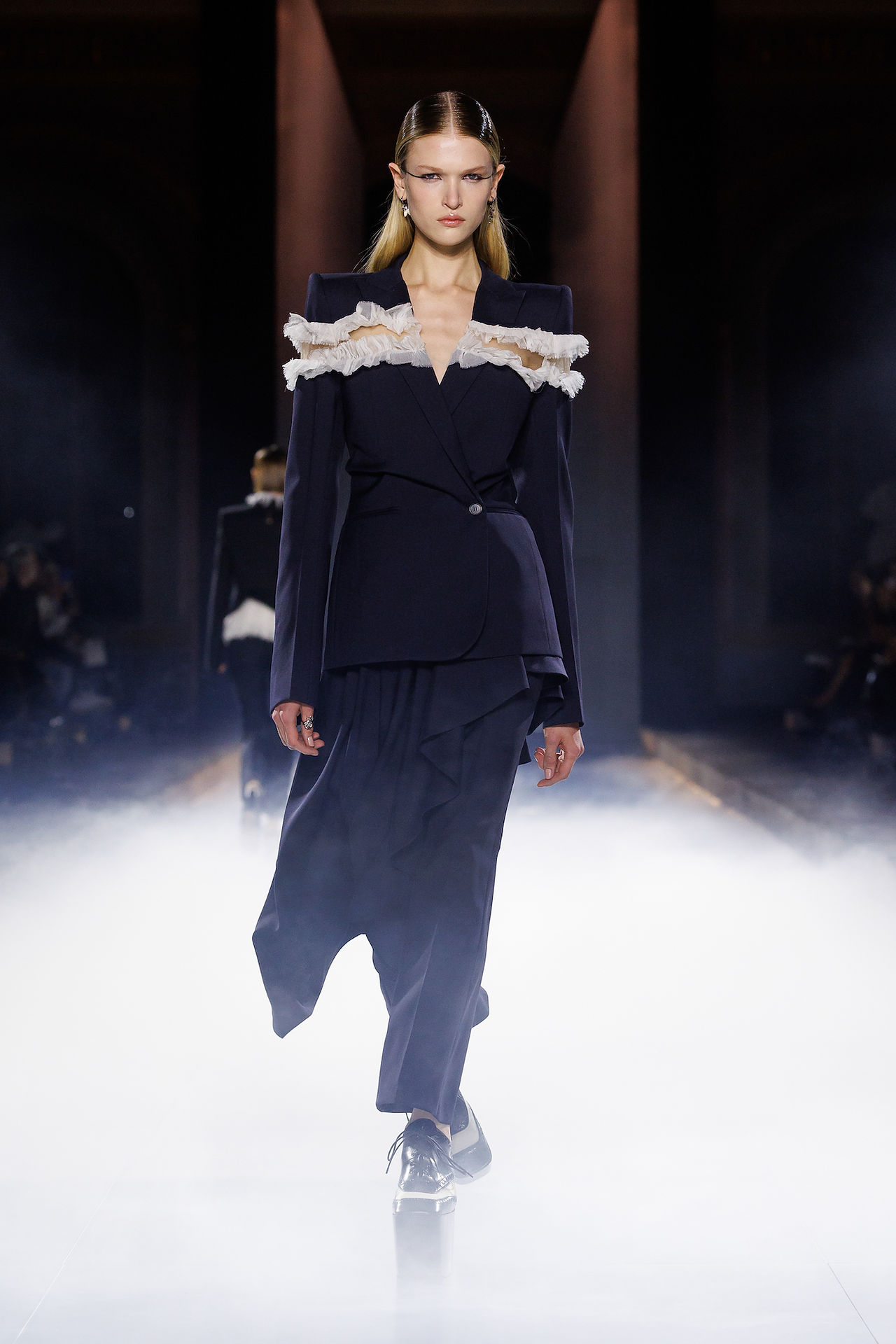 McQueen Spring Summer 2025 collection. Paris, 28th September