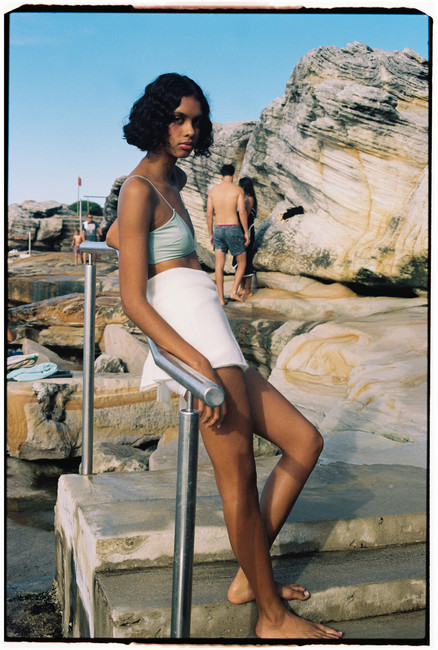 Amanda Nascimento at IMG Models photographed by Atorina Saliba