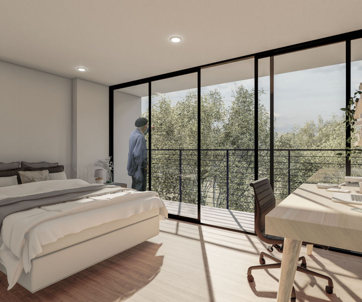 Vista interior - dormitorio