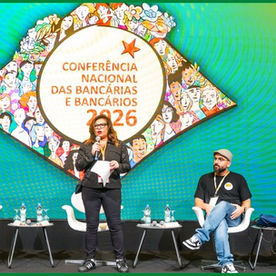 Categoria debate sobre estratégia de comunicação e organização durante 28ª Conferência Nacional dos Bancários