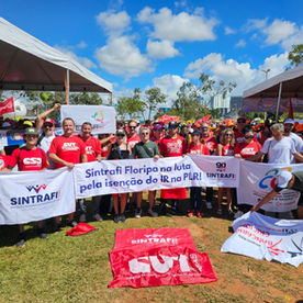 Hoje é dia de luta, de união e de fazer história!