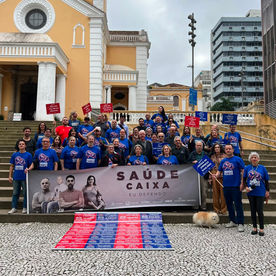Bancários de Floripa paralisam 24 horas como forma de pressionar a Fenaban